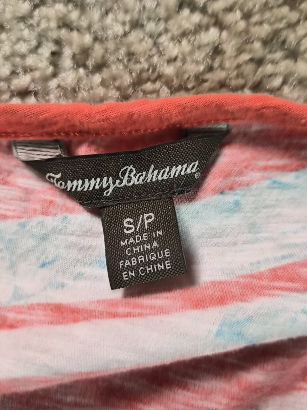 Tommy Bahama Womens Tank Mini Dress Size Small Coral Floral Stretch Summer G413 - Picture 6 of 13